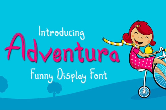 Adventura: A Joyful Display Font for Web Design
