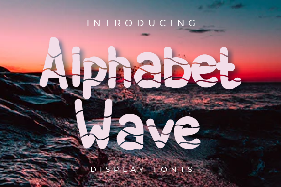 Alphabet Wave: A Unique Display Font for Campaigns