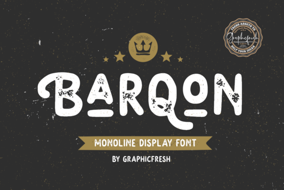 Barqon: The Vintage Display Font for Bold Campaigns