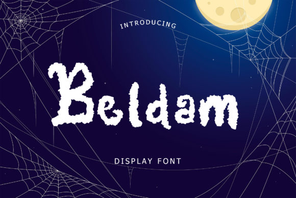 Beldam: A Spooky Display Font for Halloween Campaigns