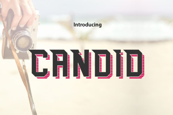 Candid: A Quirky Display Font for Bold Campaigns