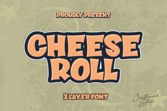 Cheese Roll: A Versatile Display Font for Small Business