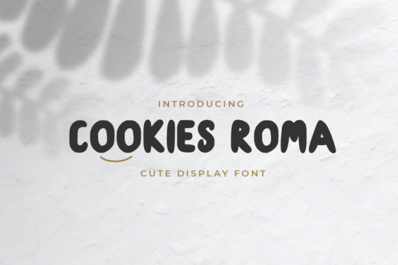 Cookies Roma: A Versatile Display Font for Branding