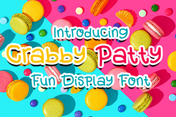 Crabby Patty: A Quirky Display Font for Small Business Branding