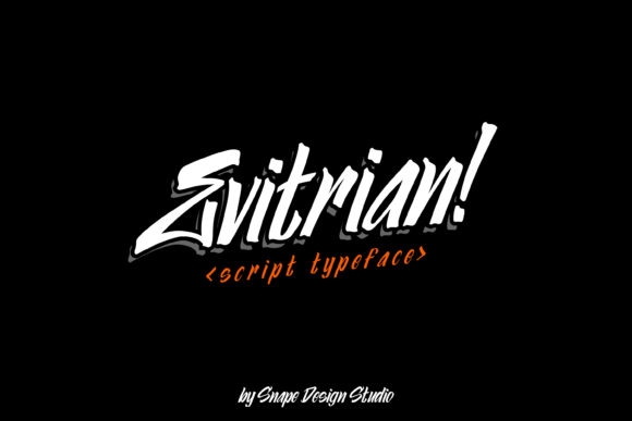 Evitrian: A Bold Urban Display Font Review