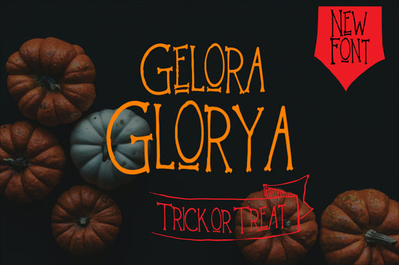 Gelora Glorya: A Spooky-Elegant Display Font for Editorial Charm