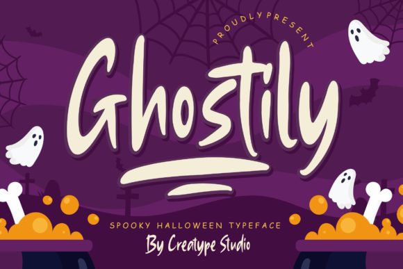 Ghostily: A Spooky Display Font for Your Brand