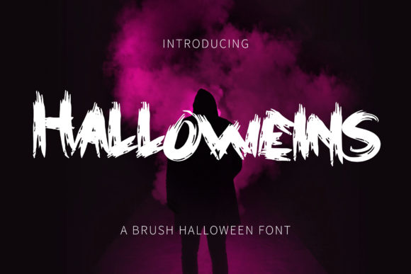 Halloweins: A Bold Display Font for Marketers