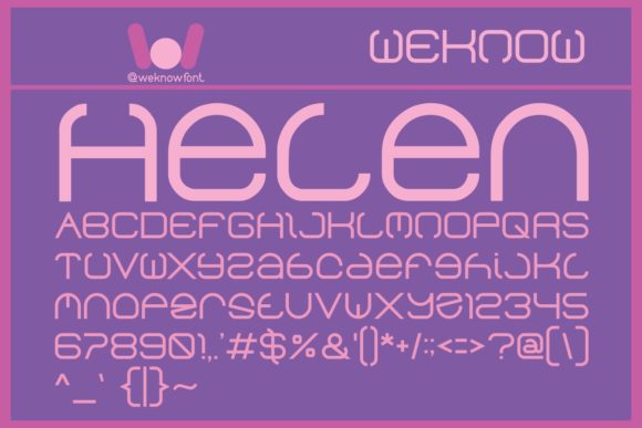 Helen: A Distinctive Display Font for Editorial Design