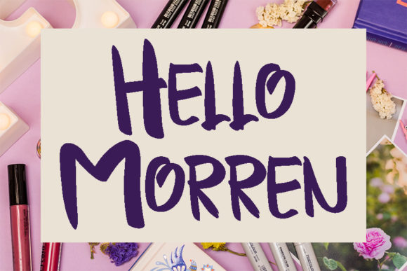 Hello Morren: A Timeless Display Font for Business
