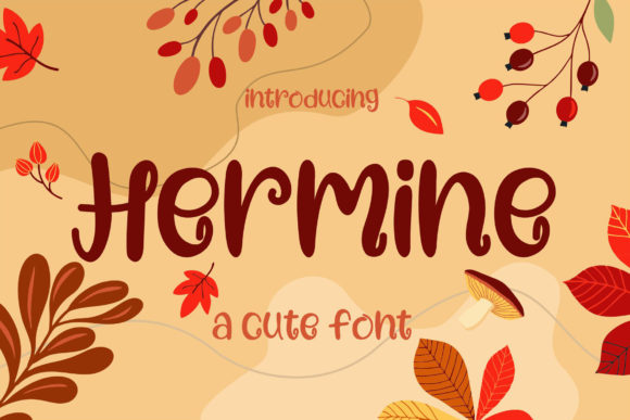 Hermine: A Playful Display Font for Modern Web Design