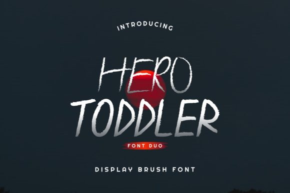 Hero Toddler: A Fresh Display Font for Thoughtful Editorial Design