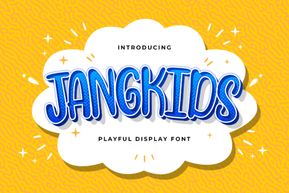 Jangkids: A Joyful Display Font for Modern Marketing Campaigns