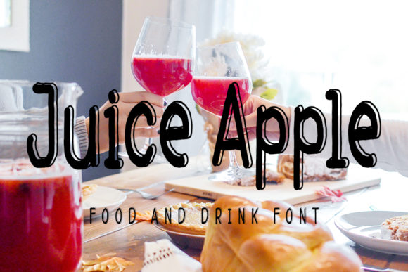 Juice Apple: A Trendy Display Font for Makers