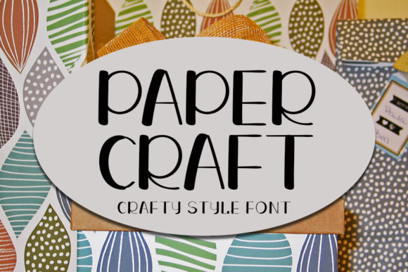 Paper Craft: A Magical Display Font for Marketers