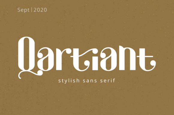 Qartiant: A Display Font That Elevates Editorial Design