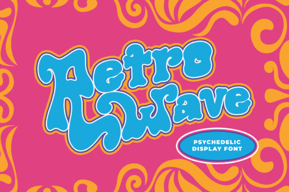 Retro Wave: A Bubbly Display Font for Joyful Branding