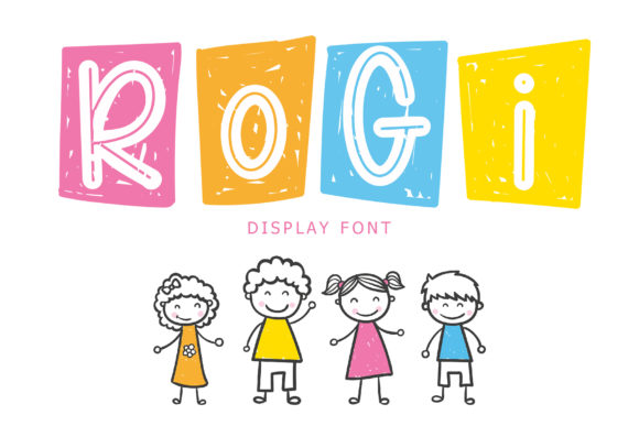 Rogi: The Whimsical Display Font for Bold Marketing