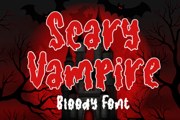Spook Up Your Shop: Using the Scary Vampire Font in Real Handmade Projects