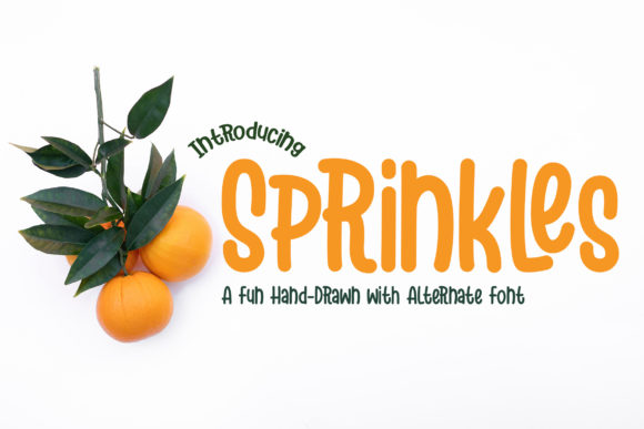 Sprinkles: A Chunky Display Font for Bold Campaigns