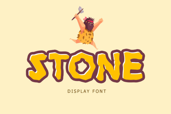 Stone: The Perfect Display Font for Kids' Crafts