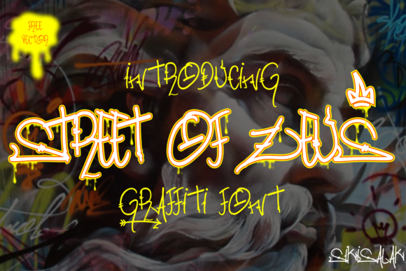 Street of Zeus: A Bold Display Font for Editorial Impact