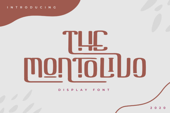 The Montolivo: A Unique Display Font for Campaigns