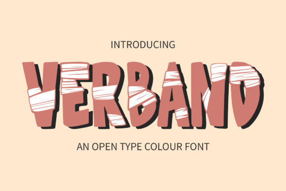 Verband: A Unique Display Font for Memorable Branding