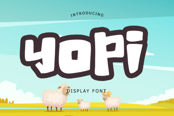 Yopi: A Magical Display Font for Web Design